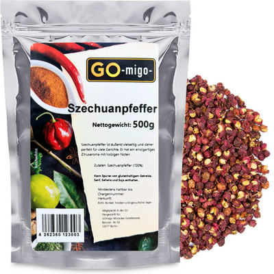 0,5kg Szechuanpfeffer 500g - GOmigo