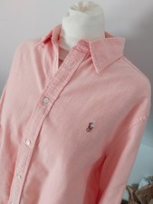 POLO RALPH LAUREN BLUSE HEMD#LACHS ROSA# Gr.L...