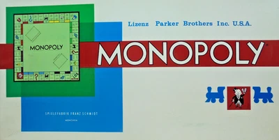 Monopoly, Spielefabrik Franz Schmidt,  Ausgabe von 1971, DM Version, komplett - Bild 1 von 4