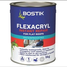 Bostik Flexacryl Quick Drying Waterproofing Grey 5L