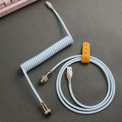 USB A zu Typ C für mechanische Gaming -Tastatur Doppelärmeldraht - Bild 14 von 17