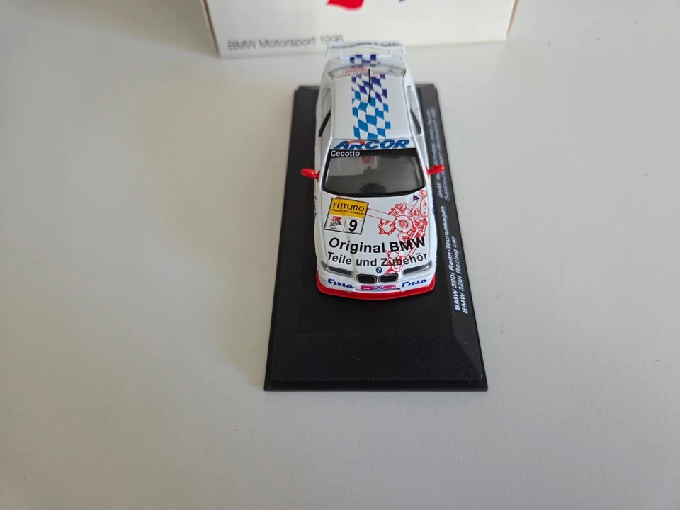 Minichamps 1/43 Schnitzer BMW 320i J. Cecotto - #9 STW Cup 1998 - Rivenditore - Immagine 2 di 4