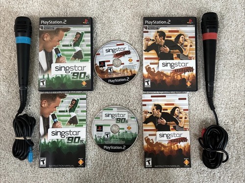 PS2 SingStar Bundle - 2 Games & 2 Microphones - NICE!! - Picture 8 of 11