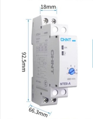 1 PCS New CHINT Time Relay NTE8-480A 24VDC   &ex