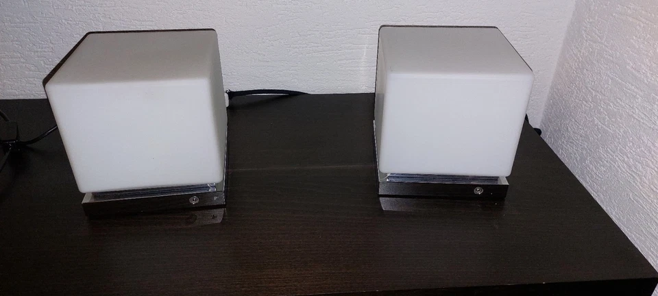 Original Joop Cube Tischlampe 2x Tischleuchte Tischleuchte NP 600€ - Bild 3 von 4