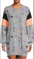 Disney Nightmare Before Christmas Sweater Sleep Tee Nightie Large Pajama PJ
