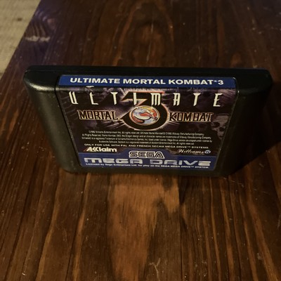 Ultimate Mortal Kombat 3 - Sega Mega Drive Game - Very Good Condition