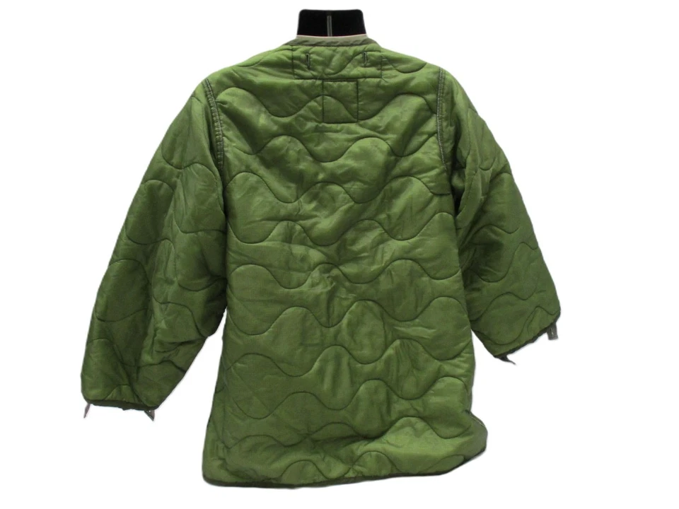 USGI OLIVE DRAB DESERT NIGHT CAMOUFLAGE PARKA QUILTED WOOBIE JACKET LINER - Image 2 of 4
