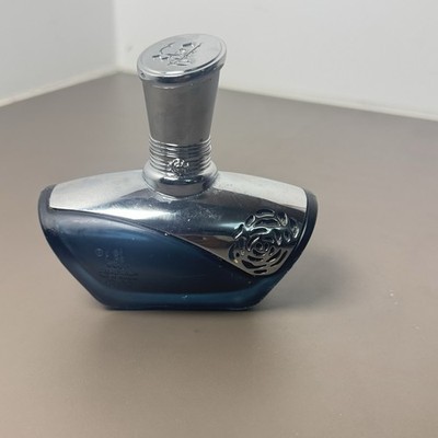 LEERE Rasasi Hawas for Him 100ml Leerflasche - Silberverschluss blau Sammlerstück