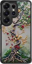 Samsung Galaxy S26 Ultra Case Wireless Charging Military-Grade Protection Floral