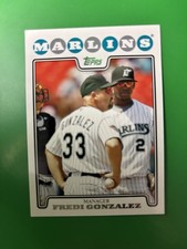 2008 Topps Fredi Gonzalez MGR Florida Marlins #265
