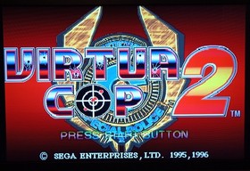 VIRTUA COP 2 for Sega Saturn. Tested. VG Condition
