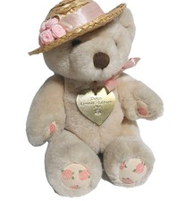 Dakin Pink Bear Named Rosemarie Bear From 1988. 10" Standing VTG