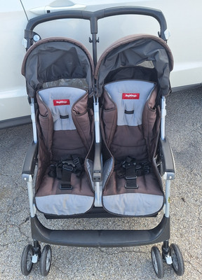 Peg Perego Aria Twin Double Seat Stroller