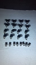 Zhengmy 24 Pcs Push to Connect Tube Fittings 1/4 Inch OD x 1/8 NPT