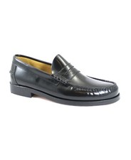 MELLUSO WALK U18209W nero scarpe uomo mocassino college slip on pelle