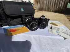 Minolta Maxxum 300si 35mm SLR  Bundle   included: AF 35-80, AF-210 lens, case 