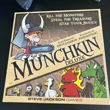 Steve Jackson Games Munchkin Deluxe Board Game - Complete