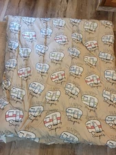 Happy Camper Lakeside Collection Queen Comforter Set With 2 Shams