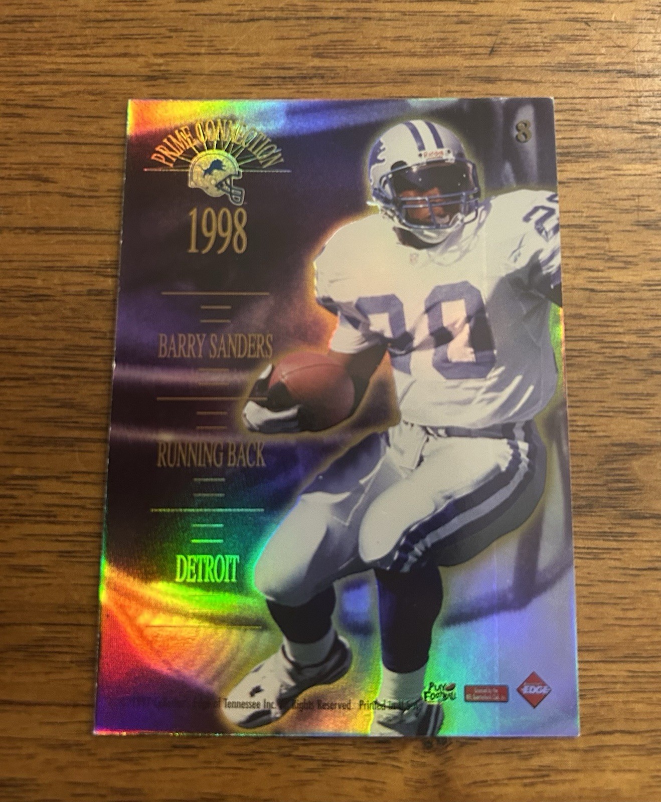 1998 Advantage Prime Connection Barry Sanders / Herman Moore #8