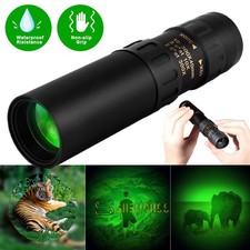 Day Night 10-300X40mm Monocular High Clarity Telephoto Waterproof Zoom Telescope
