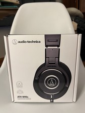 Audio-Technica ATH-M40x Headphones Black Wired 3.5mm Jack Over-Ear MINT