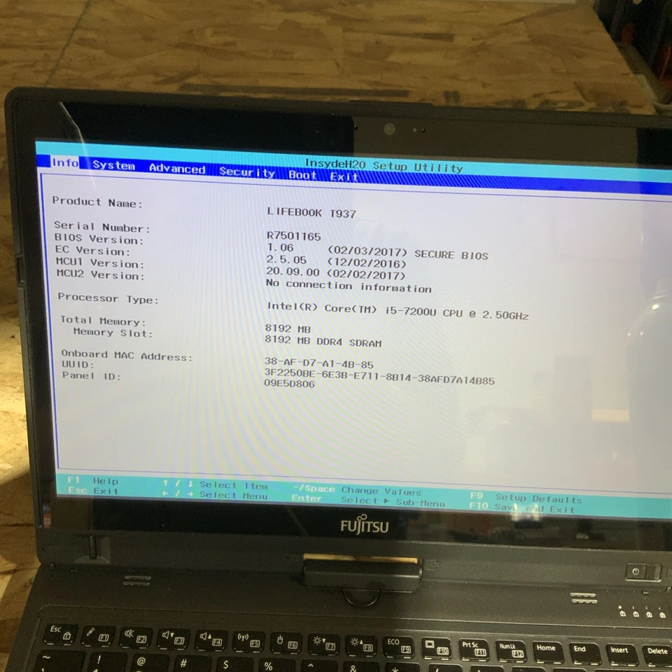 Fujitsu LifeBook T937 TOUCH 13.3" i5-7360U@2.3GHz 8GB RAM 128 GB SSD Win11 B111 - Imagem 2 de 4
