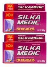2 Pack - Silka Medic Gel For Athletes Feet  Antifungal 30 G Each