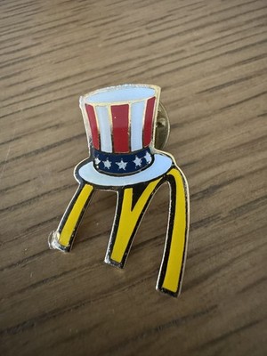 McDonalds Abzeichen ''American Hat''