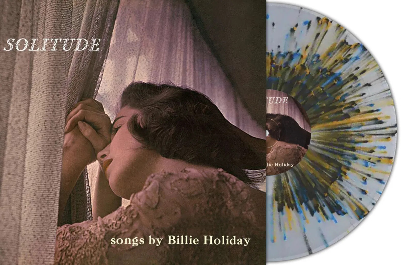 Holiday Billie - Solitude (Clear Multicoloured Splatter Vinyl)