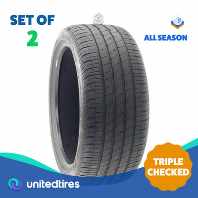 Set of (2) Used 255/40R20 Goodyear Eagle F1 Asymmetric 5 TO SoundComfort