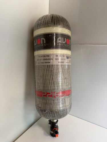 Avon Worthington TC-3CCM-152 Firefighter SCBA Cylinder Air Tank W SCOTT Valve