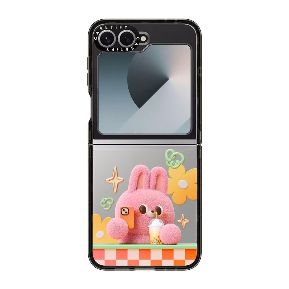 Slim Impact Case for Galaxy Z Flip 6 in Baby Blue - Shockproof Protection