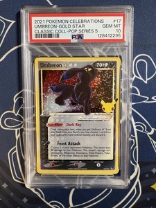 Umbreon Gold Star Celebrations Psa 10 | eBay