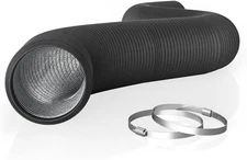 AC Infinity Flexible 4-Inch Aluminum Ducting, Heavy-Duty Four-Layer Protection, 