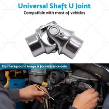 3/4" Round x 3/4" Round Stainless Steel Universal Single Steering Shaft U Joint