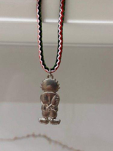 Palestine Unisex silver handalah pendant 34 cm necklace - Picture 3 of 5