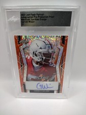 Garrett Wilson 2022 Leaf Flash Portrait Proof AUTO Card 1/1 BEAUTY -JETS-