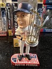 Boston Red Sox Dustin Pedroia 2007 World Series trophy bobblehead