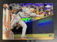 2020 Topps Chrome Update Series - #U-41 Zach Green (RC) Refractor /250 Giants