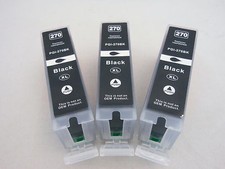 3pK PGI270 XL Black Inkjet Cartridge for Canon Pixma MG7720 MG6821 MG6820 MG5722