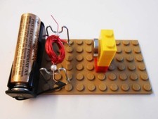 DIY SIMPLE CONVENTIONAL MOTOR KIT 16 SCIENCE FAIR PROJECT ELECTRICITY MAGNETISM