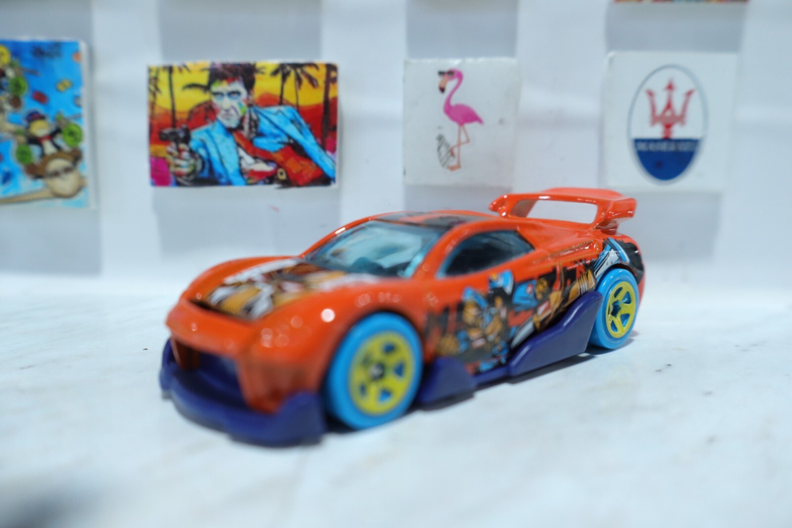 ✅ Hot Wheels HW Art Cars 6/10 MS-T Suzuka 170/250 Orange
