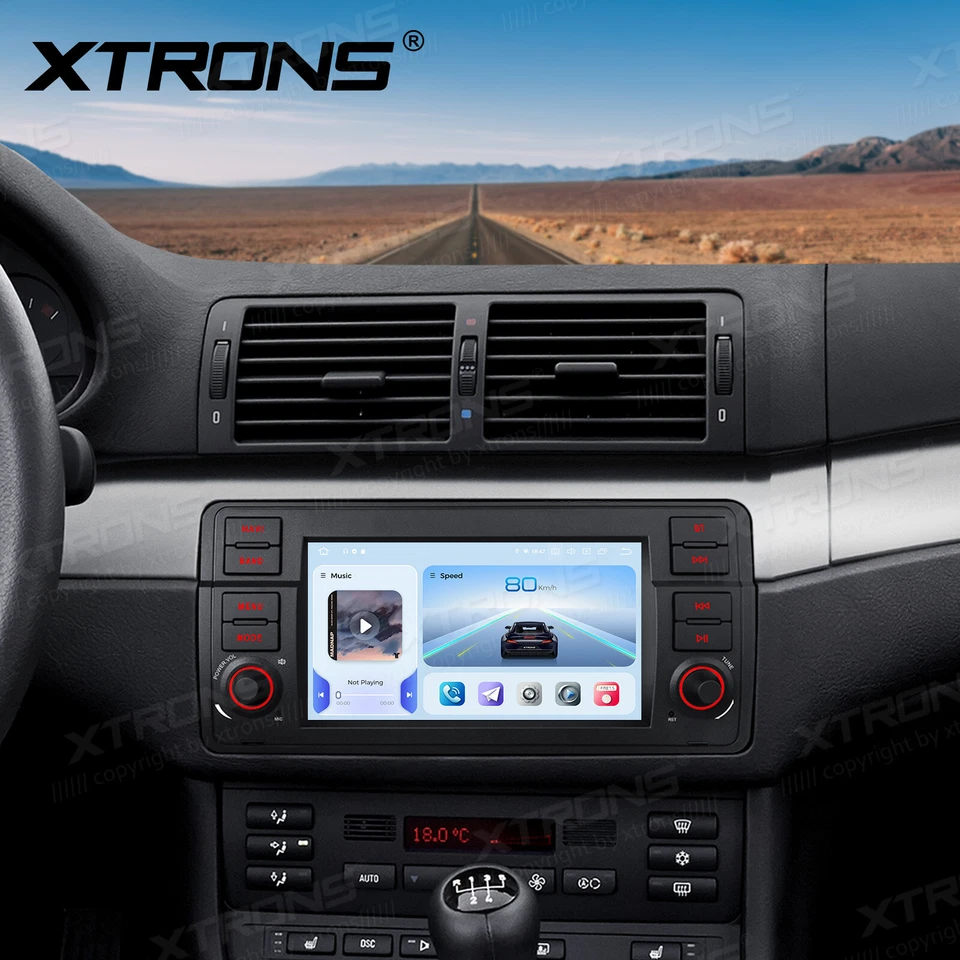 Android 14 Octa Core 8+256GB Unidad Principal Coche DSP GPS Estéreo 4G LTE para BMW E46 M3 Foto 2 de 4