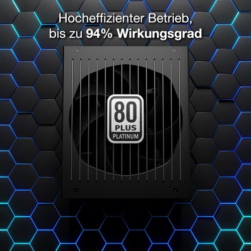 be quiet! STRAIGHT POWER 12 1000W ATX 3.1 Netzteil 80+ Platinum PCIe 5.1 modular - Afbeelding 2 van 3