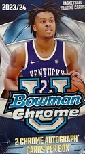 2023-24 Bowman University Chrome Basketball Base NBA Draft Picks YOU PICK