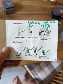 The Goonies II - MIT Anleitung - 1987 - Konami - NES Nintendo - Getestet