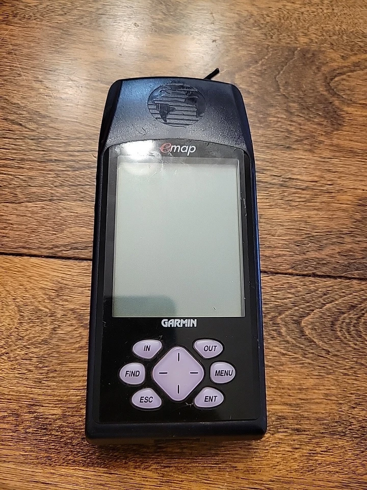 Garmin eMap AM Portable Handheld 12 Parallel Channel GPS Parts/Repair No Power - Image 2 of 4
