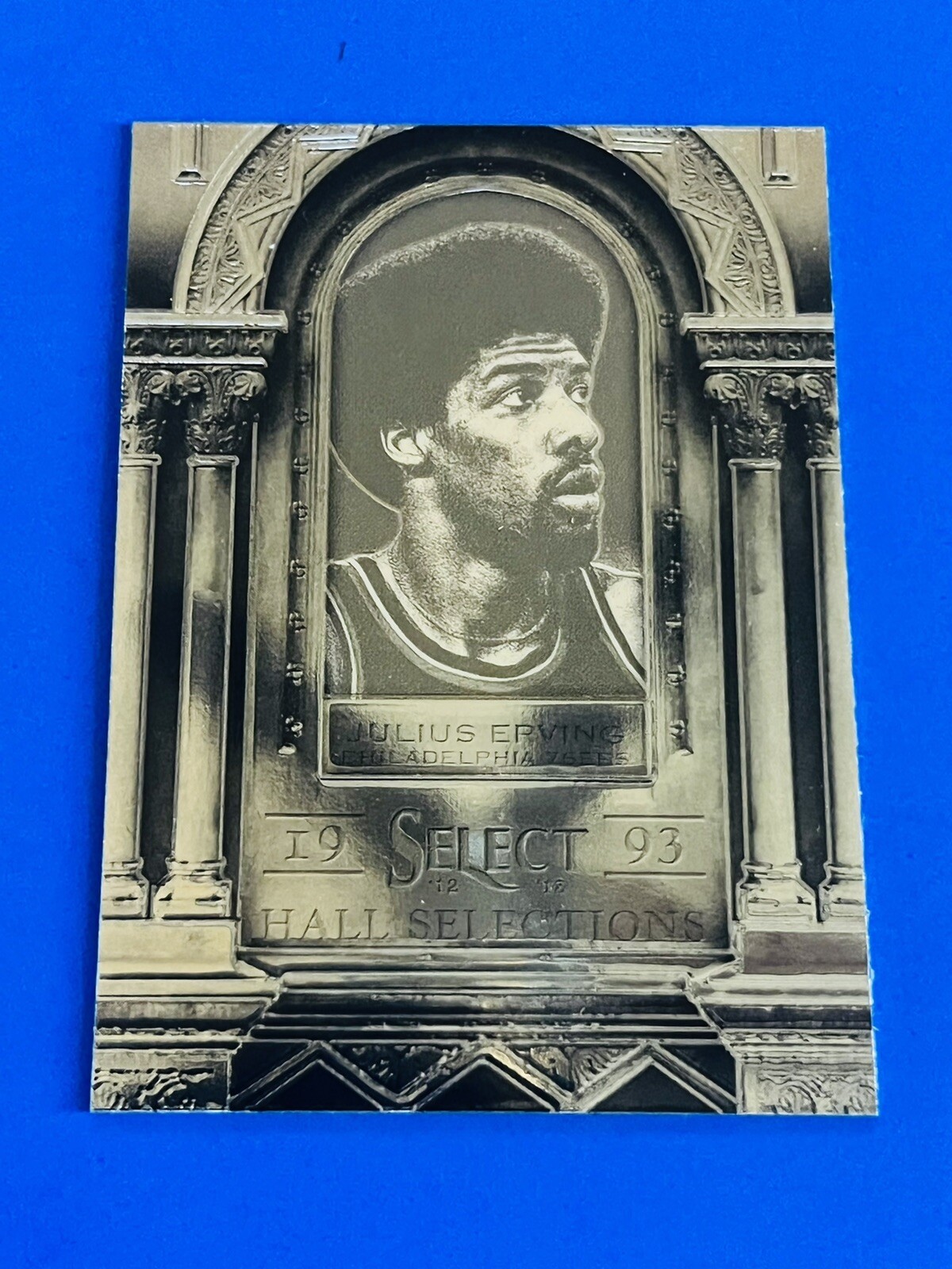 2012-13 Select Julius Erving 76ers Hall Selections Basketball Insert Card #13