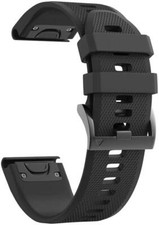 Garmin Fenix 5X 5X Plus 6X Wristband Band Replacement Black - Accessories